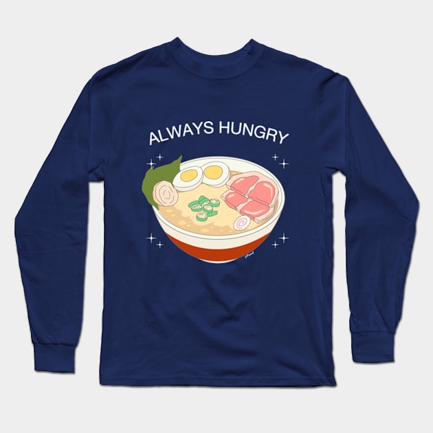 Always Hungry Long Sleeve T-Shirt by Plan8